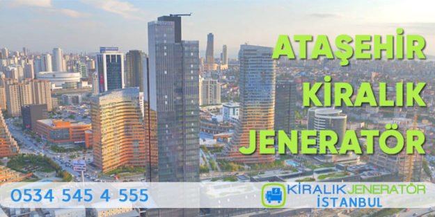 Ataşehir Kiralık Jeneratör