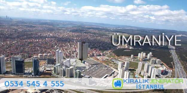 Kiralık Jeneratör Ümraniye